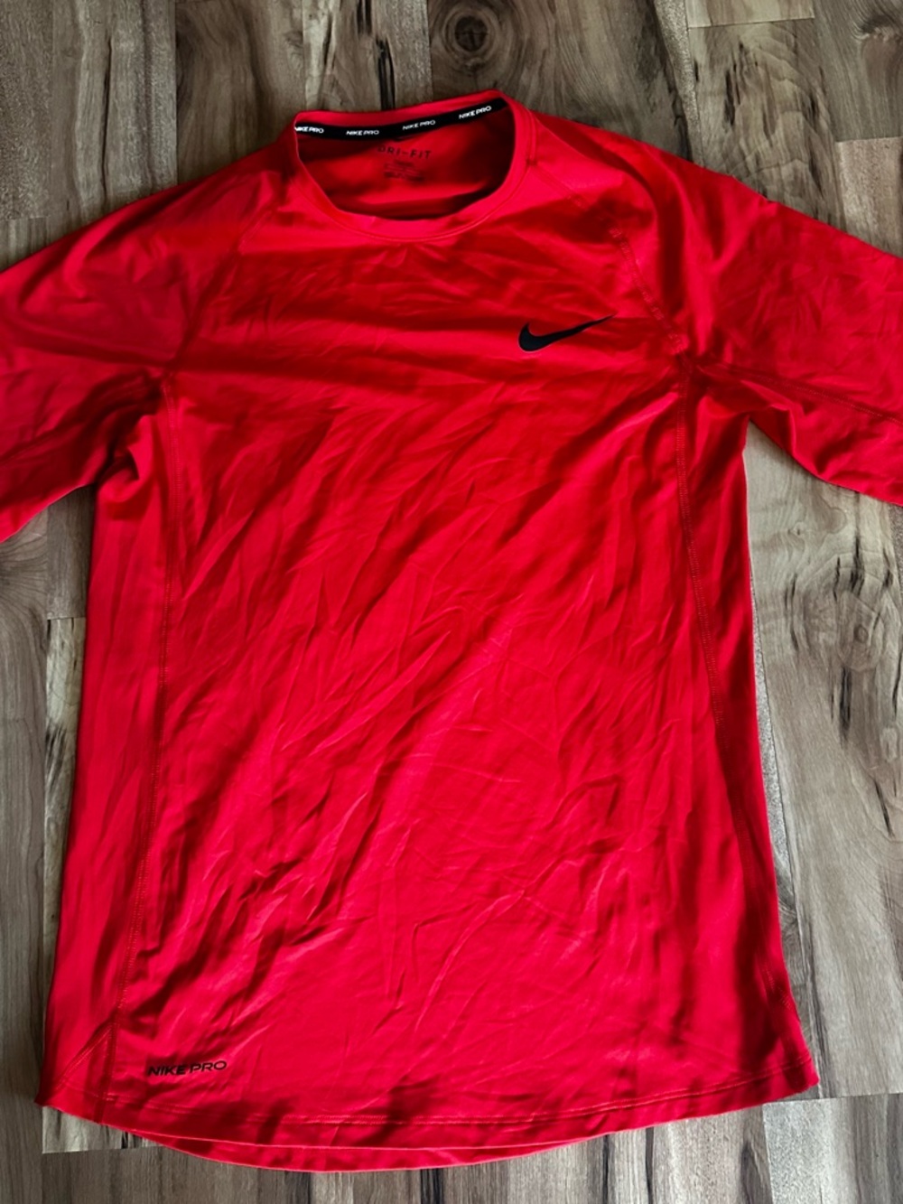 Nike Red Short-Sleeve Performance Tee
